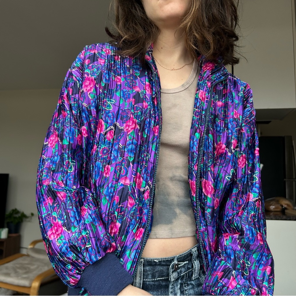 Vintage floral jacket